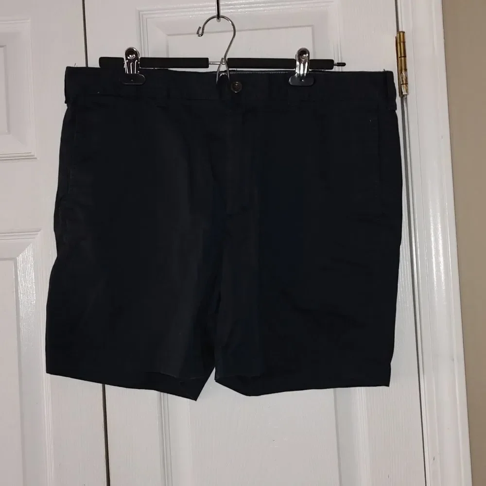 J. Crew stretch  navy  shorts  Sz 36  EUC